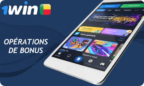 Fonctionnement des opérations de bonus chez 1Win